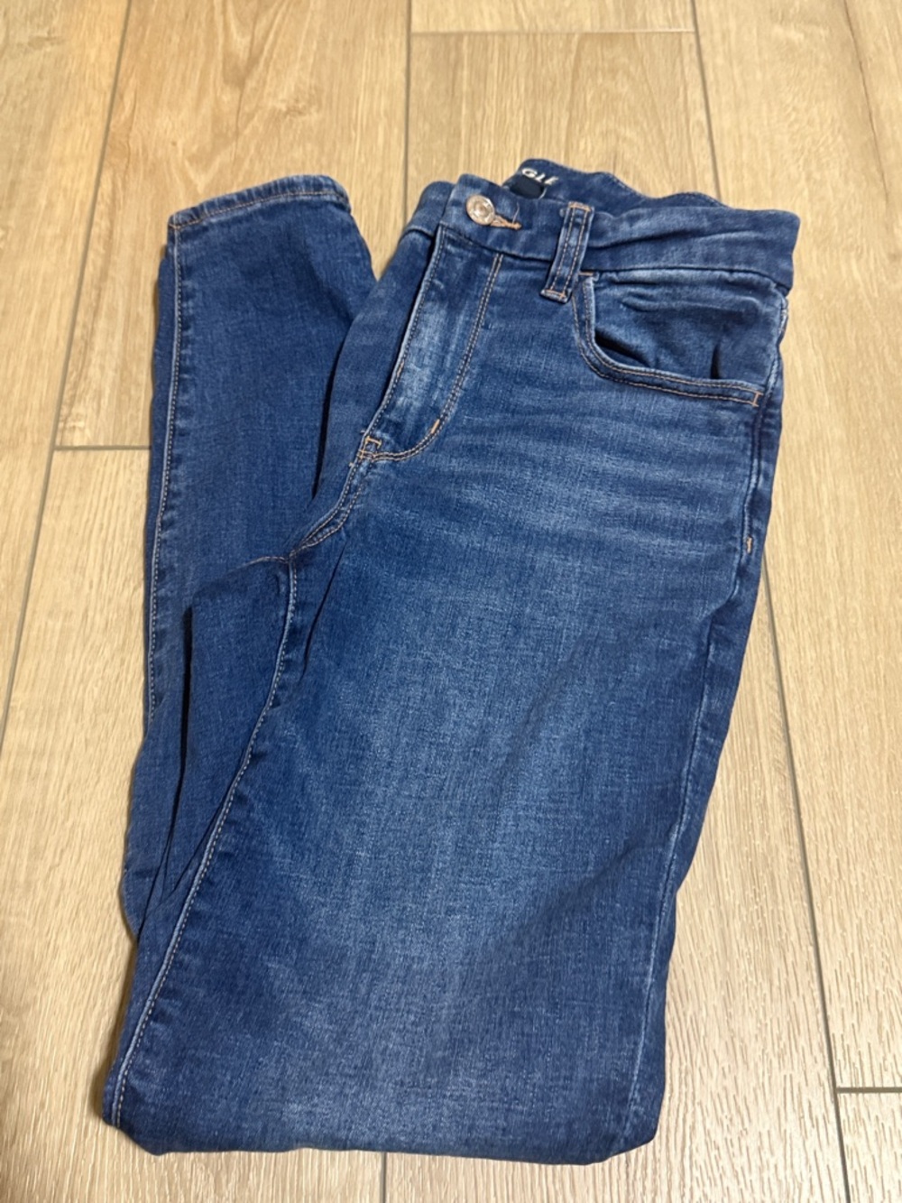 American Eagle Outfitters Dark Blue Skinny Jeans